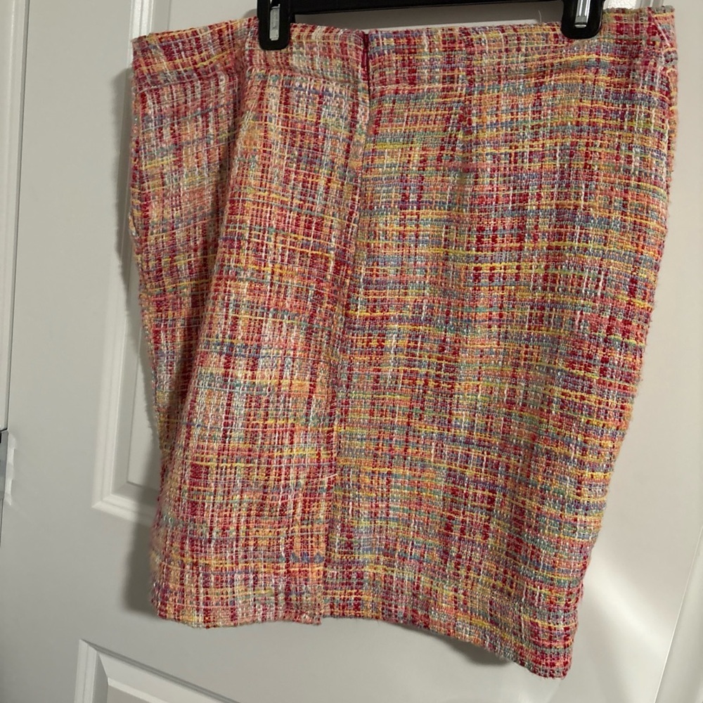 Women's Merona Skirt Tweed Business Work Pencil Size 16 - Picture 2 of 4